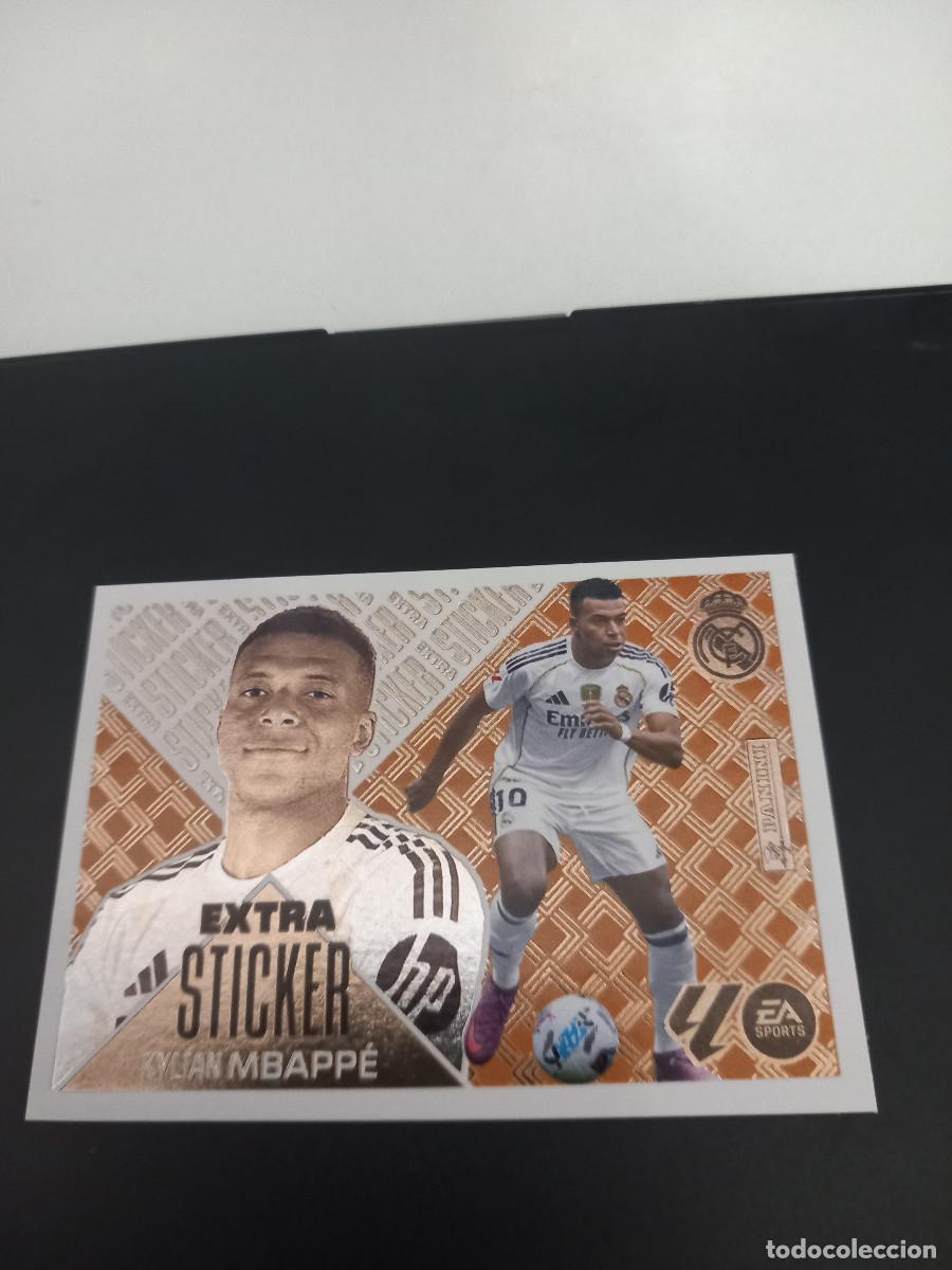 Cromos de f&uacute;tbol: MBAPPE - EXTRA STICKER - LIGA ESTE 2026 2027 26 - 27 BRONCE - REAL MADRID - NUEVO