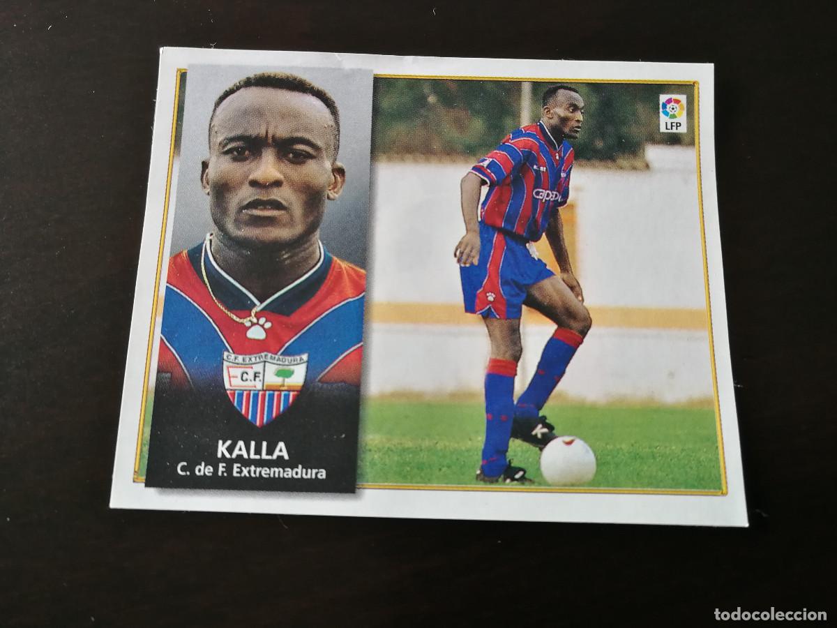 Football Stickers: Kalla Coloca CF Extremadura, Editorial Este 98/99, 1998-1999, despegado