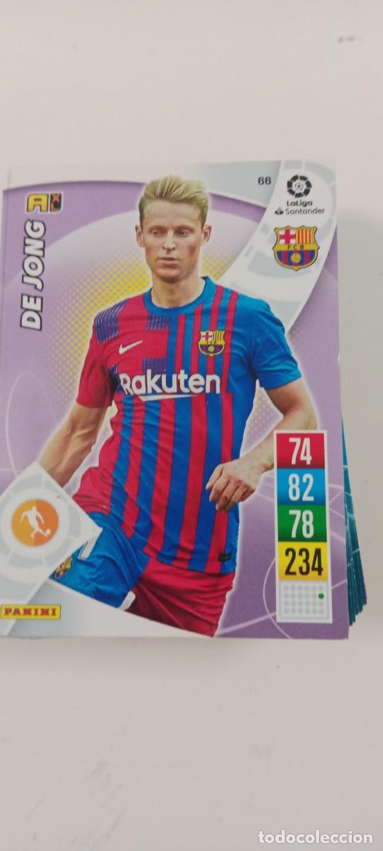 Fu&szlig;ball-Sticker: LOTE 7 CROMOS BARCELONA LOS DE FOTO LIGA FUTBOL PANINI ADRENALYN 2021-2022 21-22 C-VA3