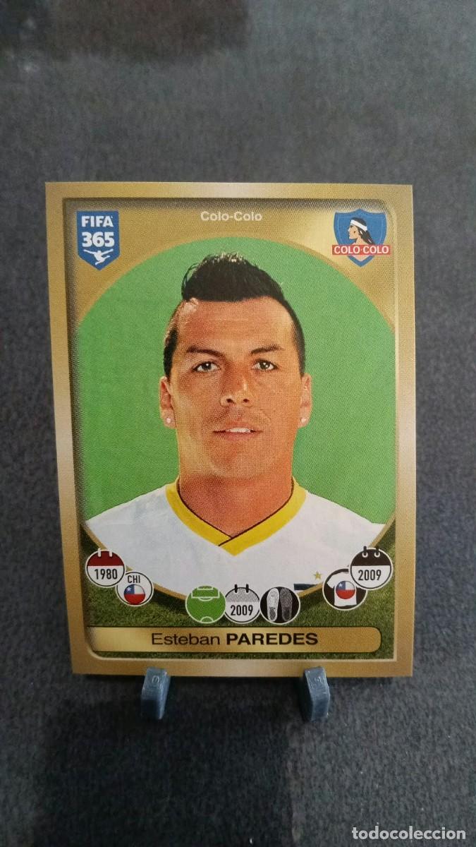Cromos de f&uacute;tbol: Paredes 529 Colo Colo 2016 2017 Fifa 365 Sin Pegar