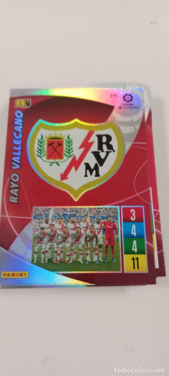 Cromos de f&uacute;tbol: LOTE 19 CROMOS RAYO VALLECANO LOS DE FOTO LIGA FUTBOL PANINI ADRENALYN 2021-2022 21-22 C-VA3