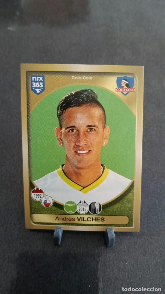 Cromos de f&uacute;tbol: Vilches 528 Colo Colo 2016 2017 Fifa 365 Sin Pegar