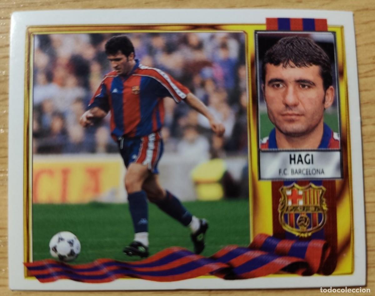 Cromos de f&uacute;tbol: EDICIONES ESTE 1995-1996 HAGI LIGA 95/96 FC.BARCELONA SIN PEGAR