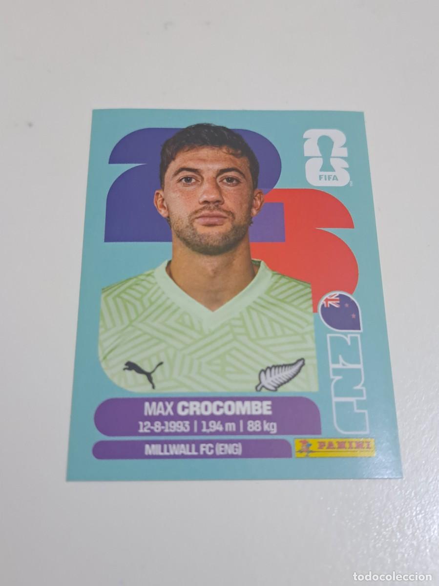 Cromos de f&uacute;tbol: CROMO MUNDIAL 2026 NZL 2 CROCOMBE NUEVA ZELANDA WORLD CUP 2026 PANINI