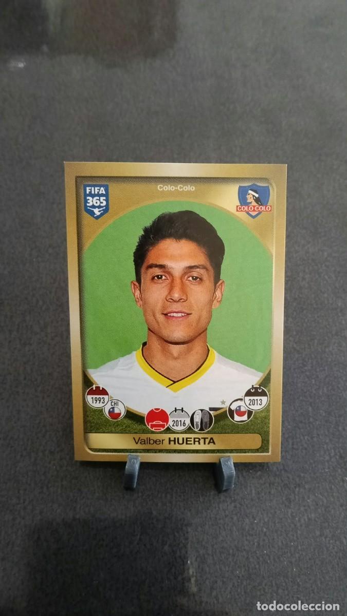 Cromos de f&uacute;tbol: Huerta 522 Colo Colo 2016 2017 Fifa 365 Sin Pegar