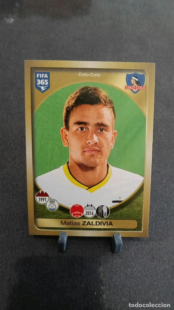 Cromos de f&uacute;tbol: Zaldivia 519 Colo Colo 2016 2017 Fifa 365 Sin Pegar