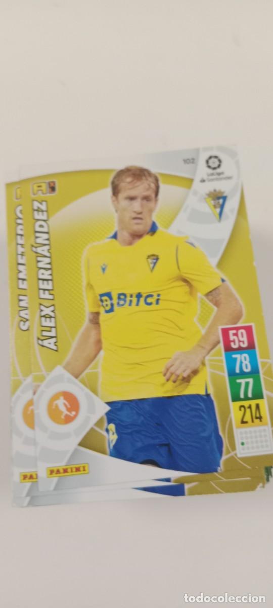 Fu&szlig;ball-Sticker: LOTE 11 CROMOS CADIZ LOS DE FOTO LIGA FUTBOL PANINI ADRENALYN 2021-2022 21-22 C-VA3