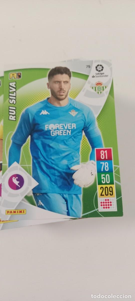 Fu&szlig;ball-Sticker: LOTE 78 CROMOS BETIS LOS DE FOTO LIGA FUTBOL PANINI ADRENALYN 2021-2022 21-22 C-VA3