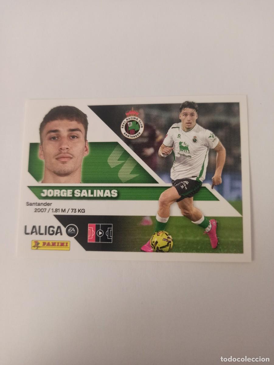 Football Stickers: Jorge Salinas 10 - Racing Santander - LIGA ESTE 2026 2027 - 26 27 - PANINI