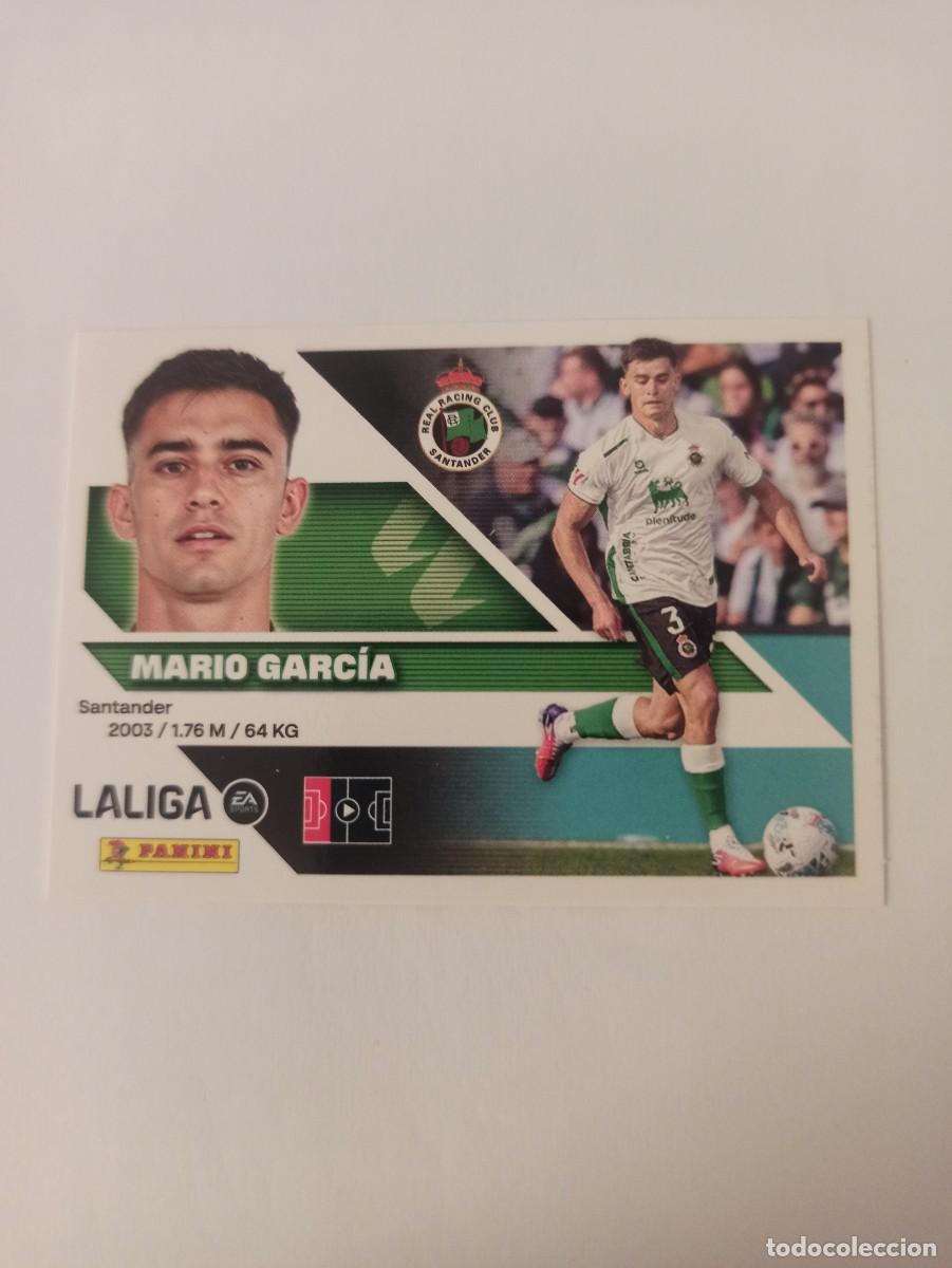 Football Stickers: Mario Garcia 9 b - Racing Santander - LIGA ESTE 2026 2027 - 26 27 - PANINI