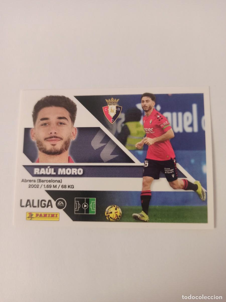 Fu&szlig;ball-Sticker: Raul Moro 17 - Osasuna - LIGA ESTE 2026 2027 - 26 27 - PANINI