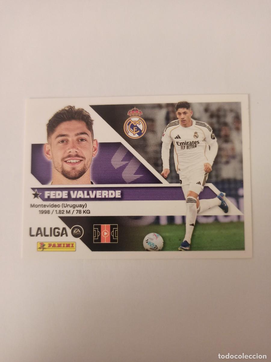 Fu&szlig;ball-Sticker: Fede Valverde 12 - R. Madrid - LIGA ESTE 2026 2027 - 26 27 - PANINI