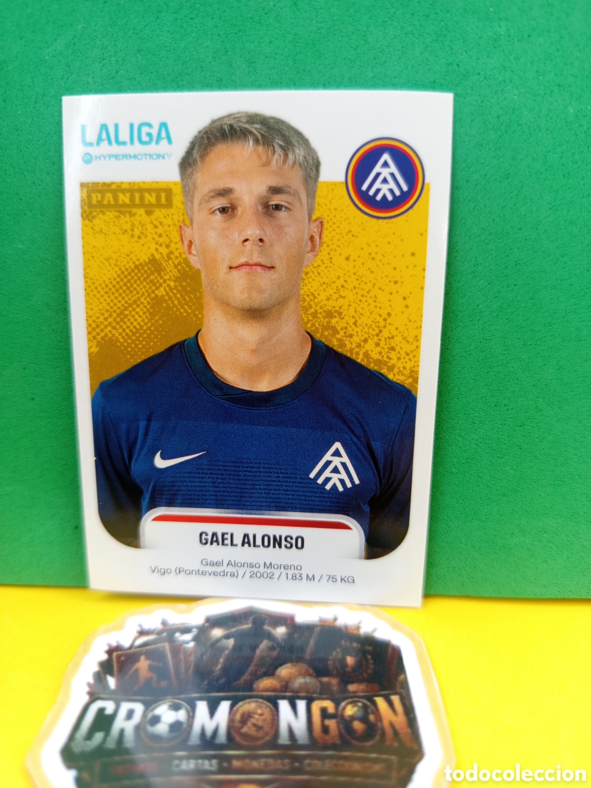 Football Stickers: ❇️ CROMO ⚽ STICKER GAEL ALONSO ANDORRA 46 LIGA HYPERMOTION 25 26 2025 2026 SIN PEGAR ❇️