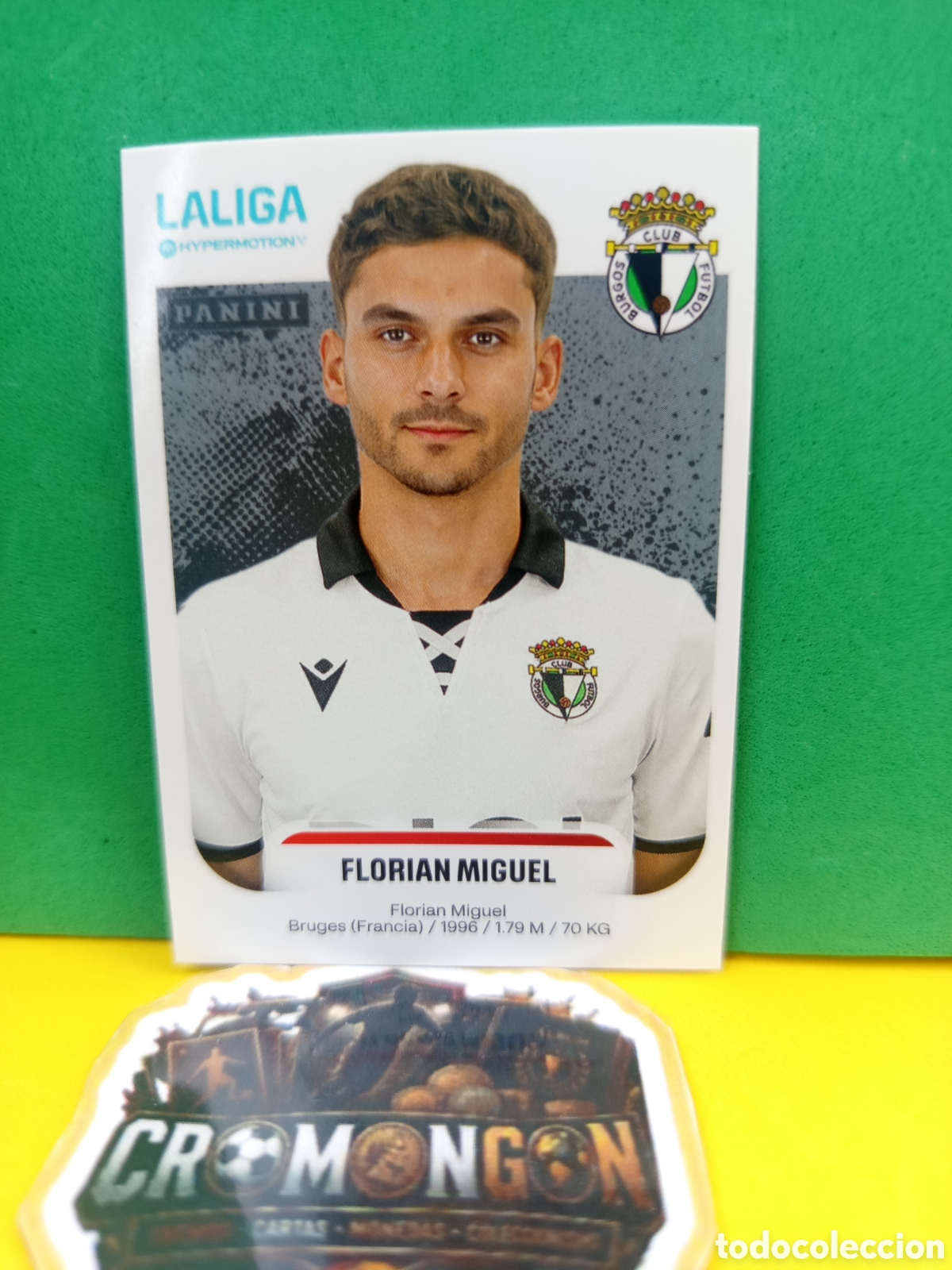 Football Stickers: ❇️ CROMO ⚽ STICKER FLORIAN MIGUEL BURGOS 67 LIGA HYPERMOTION 25 26 2025 2026 SIN PEGAR ❇️