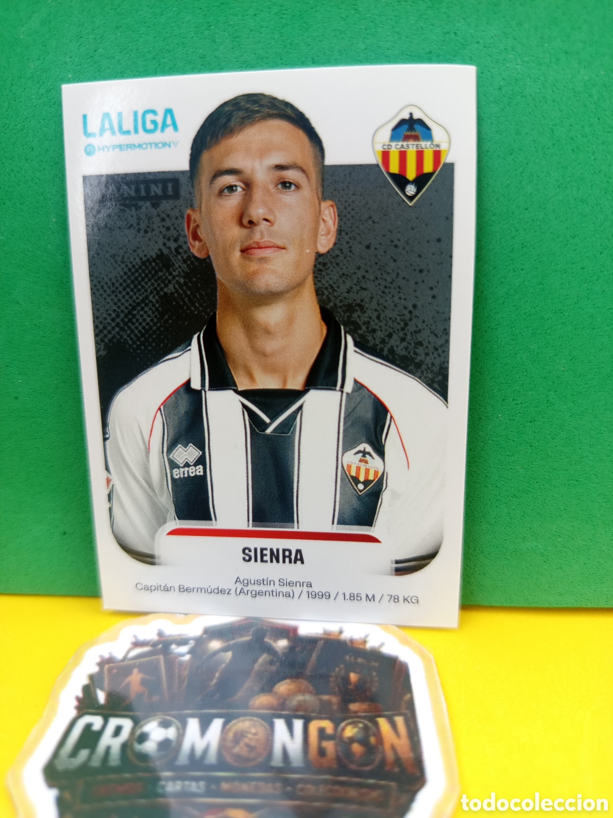 Football Stickers: ❇️ CROMO ⚽ STICKER SIENRA CASTELL&Oacute;N 104 LIGA HYPERMOTION 25 26 2025 2026 SIN PEGAR ❇️