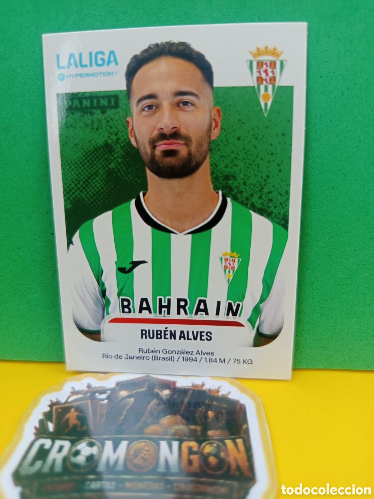 Football Stickers: ❇️ CROMO ⚽ STICKER RUB&Eacute;N ALVES C&Oacute;RDOBA 143 LIGA HYPERMOTION 25 26 2025 2026 SIN PEGAR ❇️