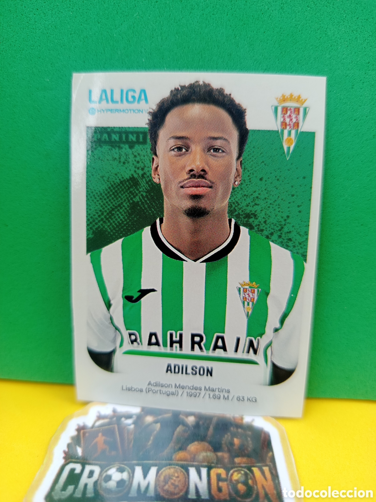 Football Stickers: ❇️ CROMO ⚽ STICKER ADILSON C&Oacute;RDOBA 150 BIS CORREGIDO LIGA HYPERMOTION 25 26 2025 2026 SIN PEGAR ❇️