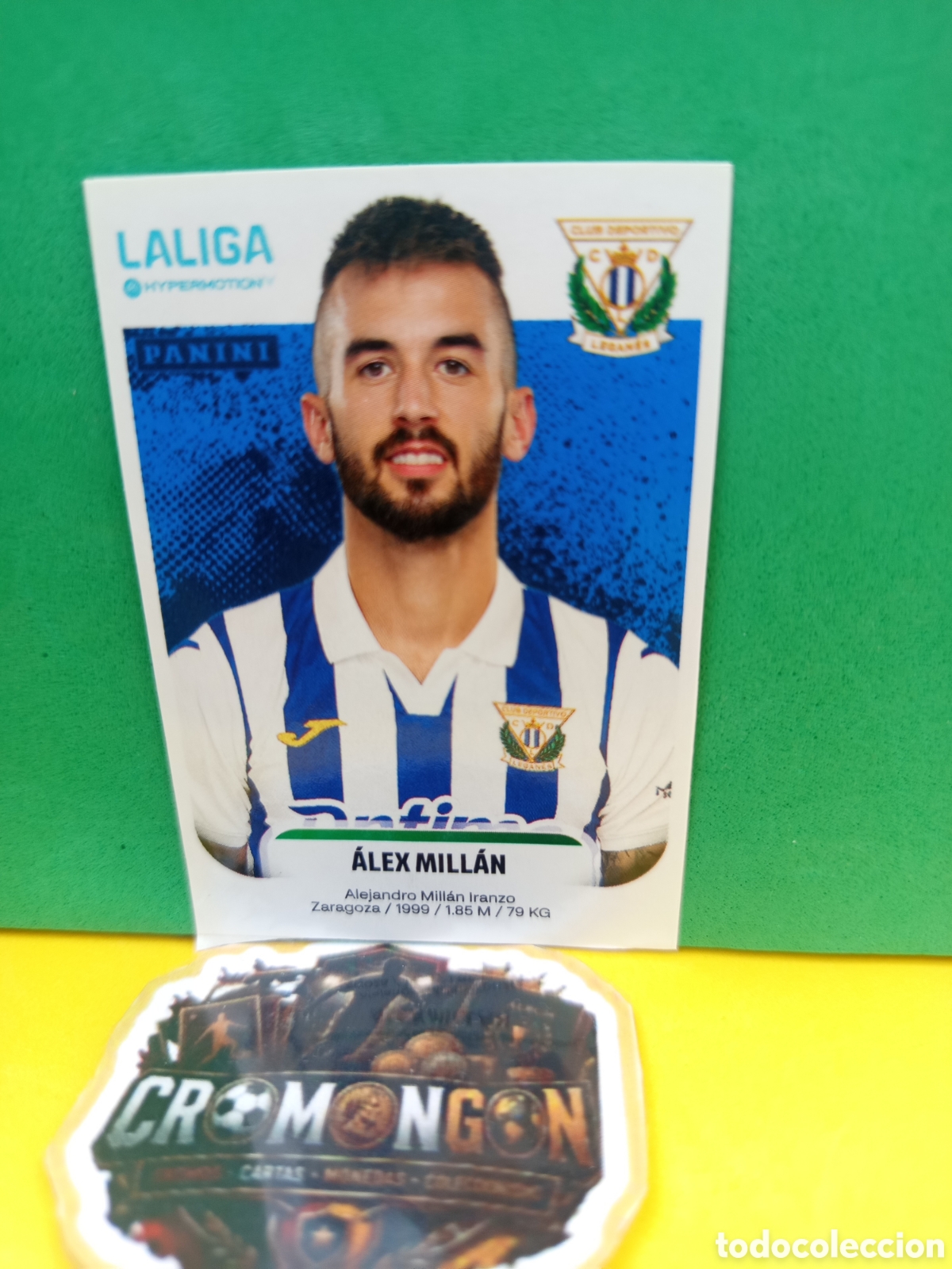 Figurine di Calcio: ❇️ CROMO ⚽ STICKER &Aacute;LEX MILL&Aacute;N LEGAN&Eacute;S 284 BIS LIGA HYPERMOTION 25 26 2025 2026 SIN PEGAR ❇️