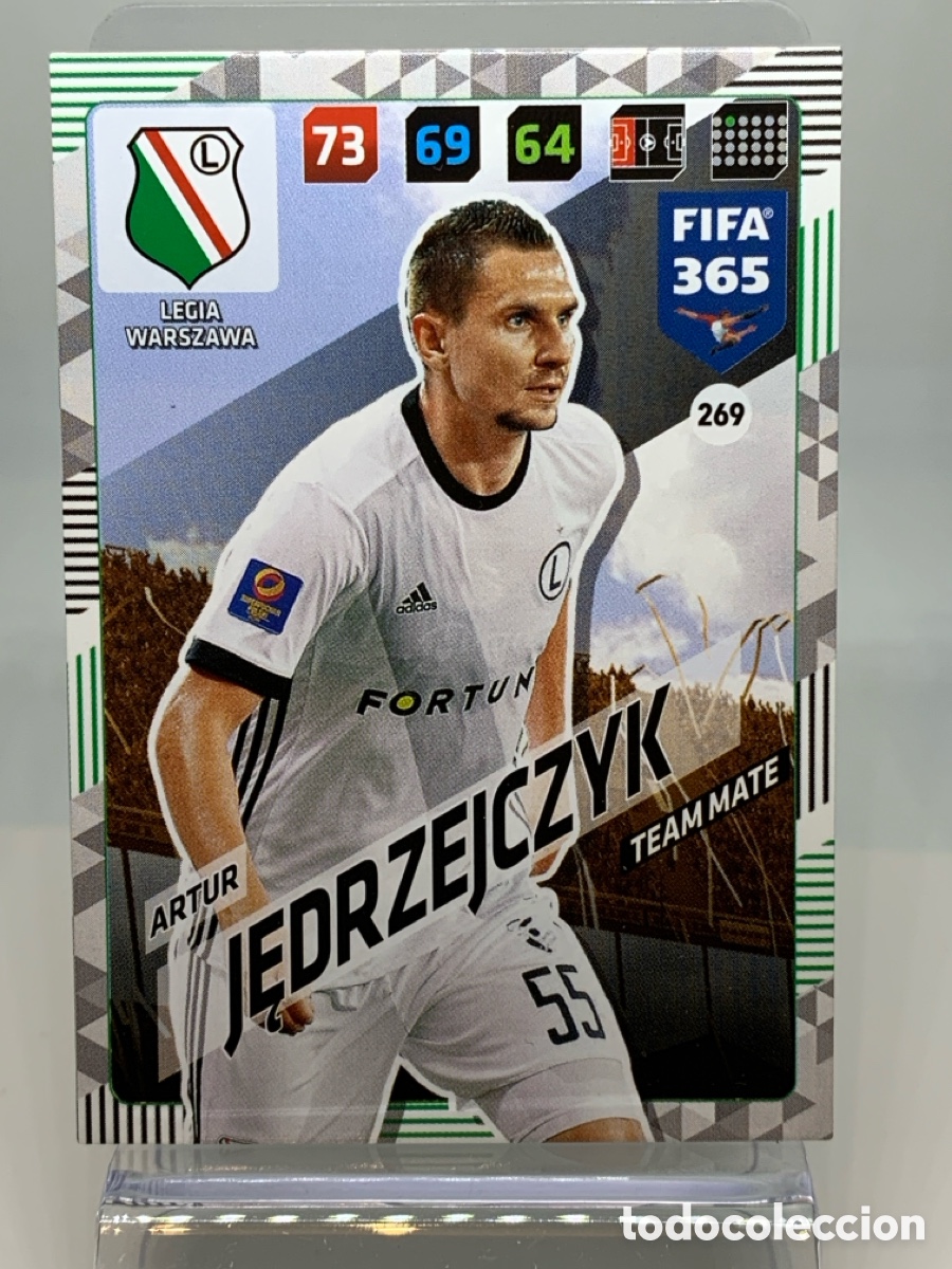 Football Stickers: 269 Artur Jedrzejczyk Legia Warszawa ADRENALYN XL FIFA 365 2017 2018 17 18 Nordic Edition