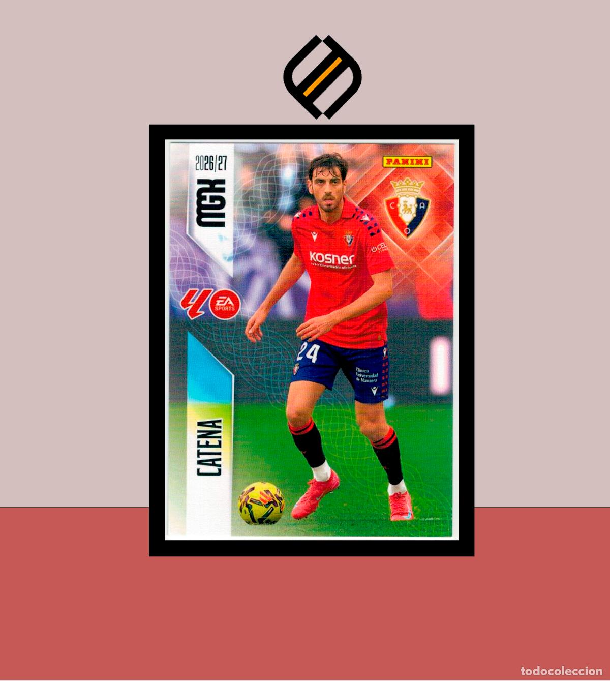 Cromos de f&uacute;tbol: MEGACRACKS 2026 2027 26 27 PANINI N&ordm; 258 CATENA CA OSASUNA COLECCI&Oacute;N ALB&Uacute;M MGK 2 EDICI&Oacute;N