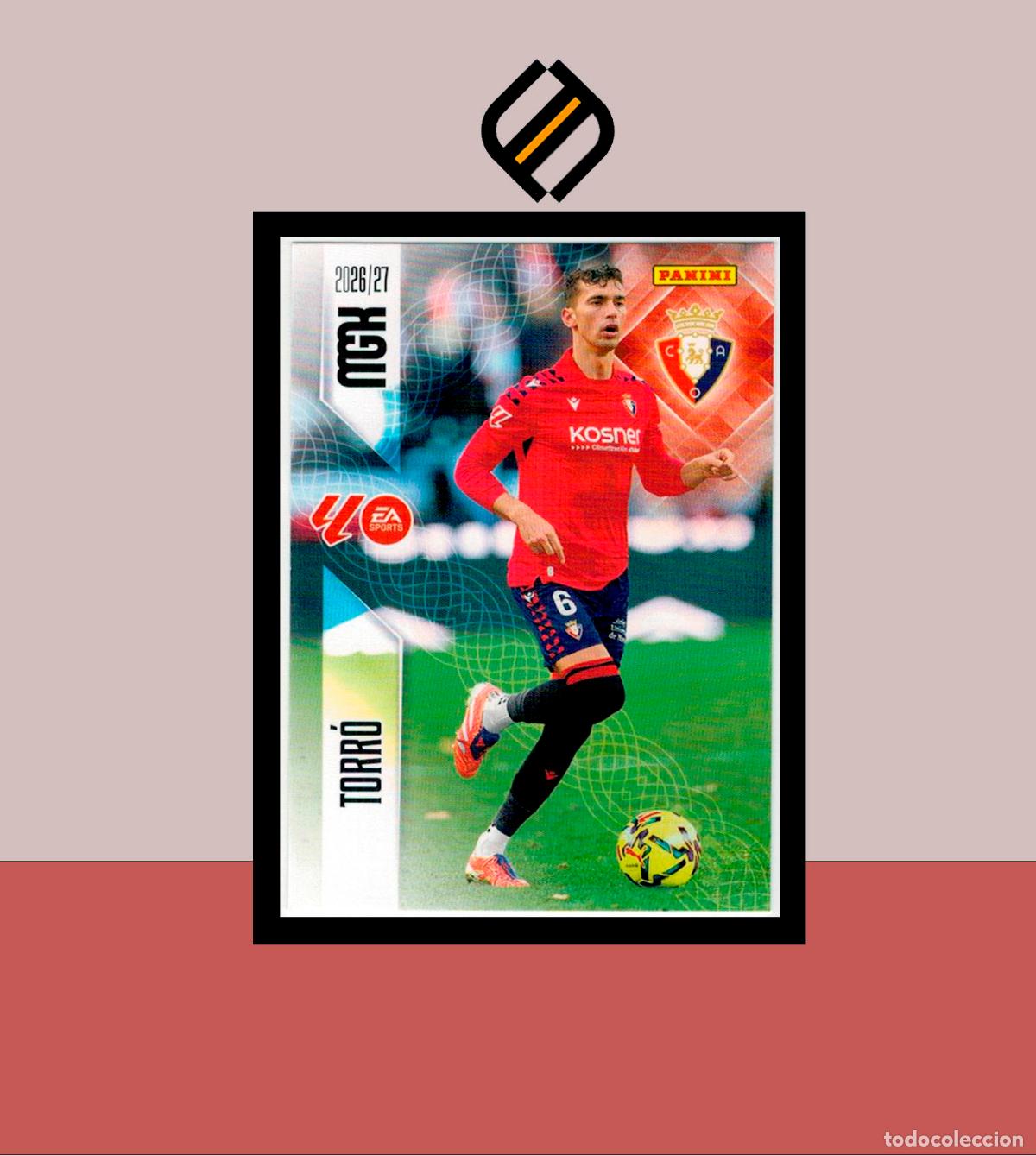 Cromos de f&uacute;tbol: MEGACRACKS 2026 2027 26 27 PANINI N&ordm; 262 TORR&Oacute; CA OSASUNA COLECCI&Oacute;N ALB&Uacute;M MGK 2 EDICI&Oacute;N