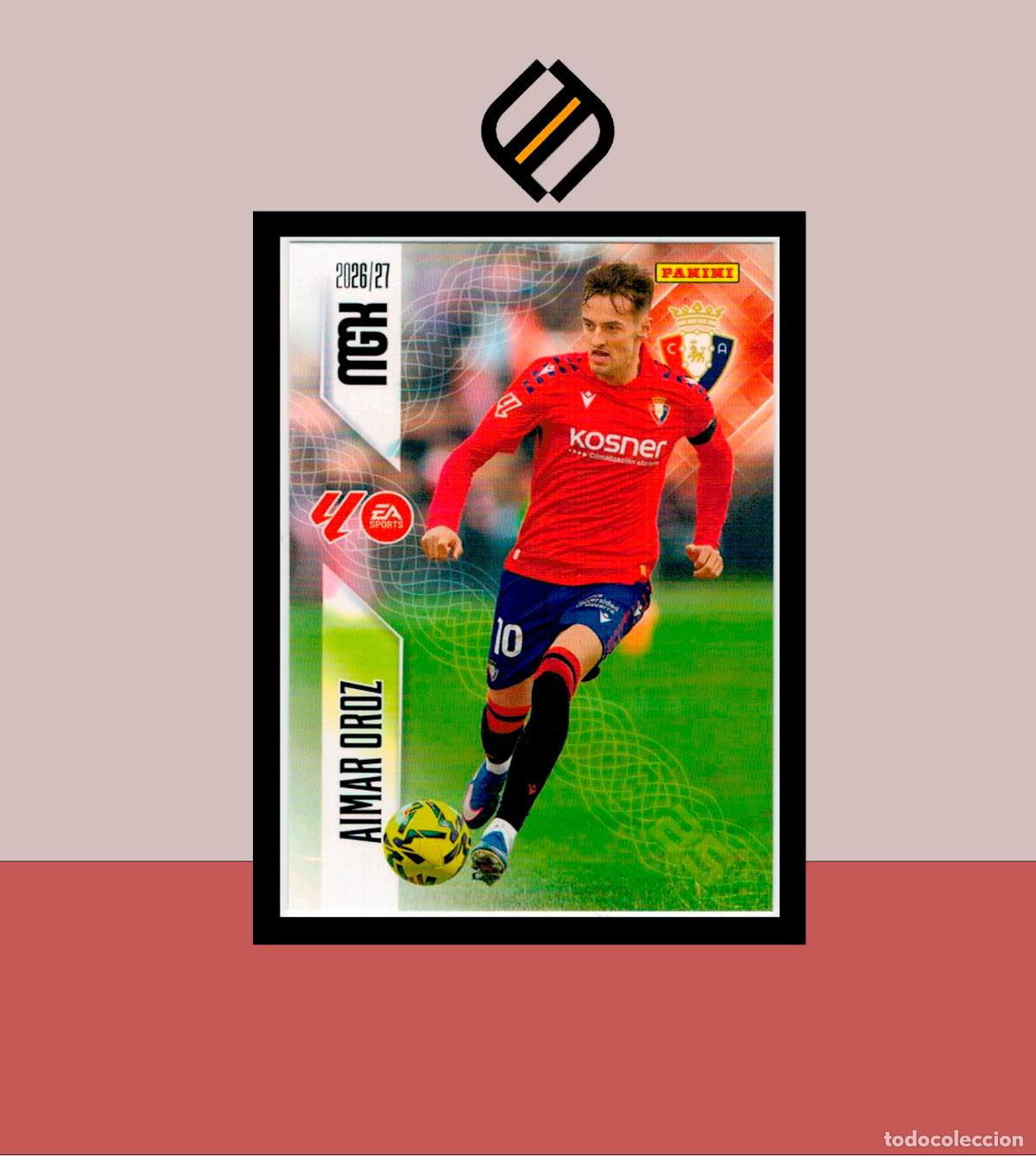 Cromos de f&uacute;tbol: MEGACRACKS 2026 2027 26 27 PANINI N&ordm; 266 AIMAR OROZ CA OSASUNA COLECCI&Oacute;N ALB&Uacute;M MGK 2 EDICI&Oacute;N