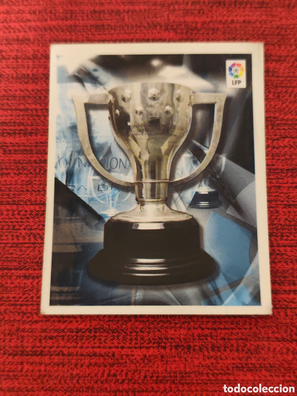 Cromos de f&uacute;tbol: 1 TROFEO COPA LIGA SUPERLIGA DE ESTRELLAS 2002 2003