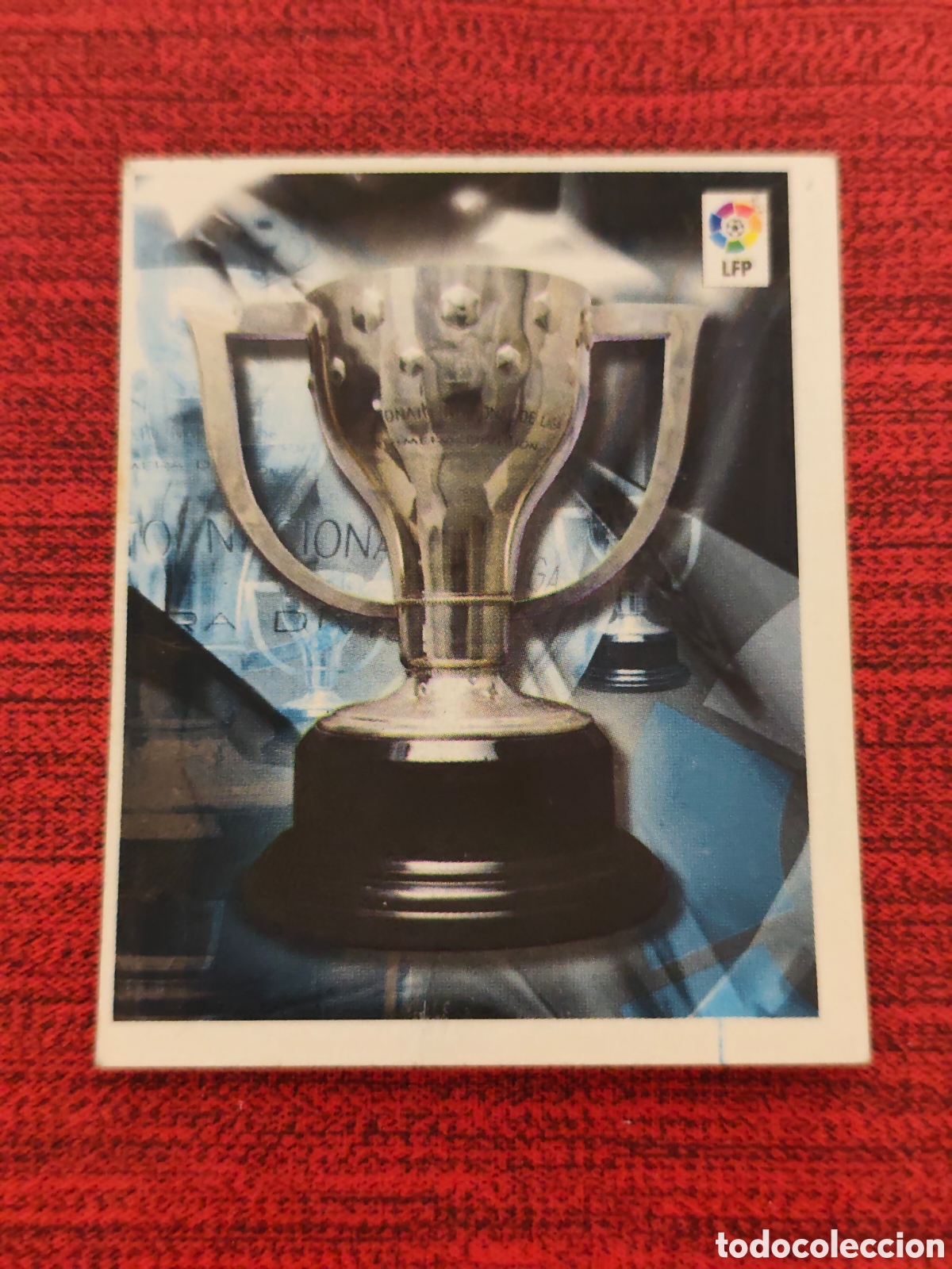 Cromos de f&uacute;tbol: 1 TROFEO COPA LIGA SUPERLIGA DE ESTRELLAS 2002 2003