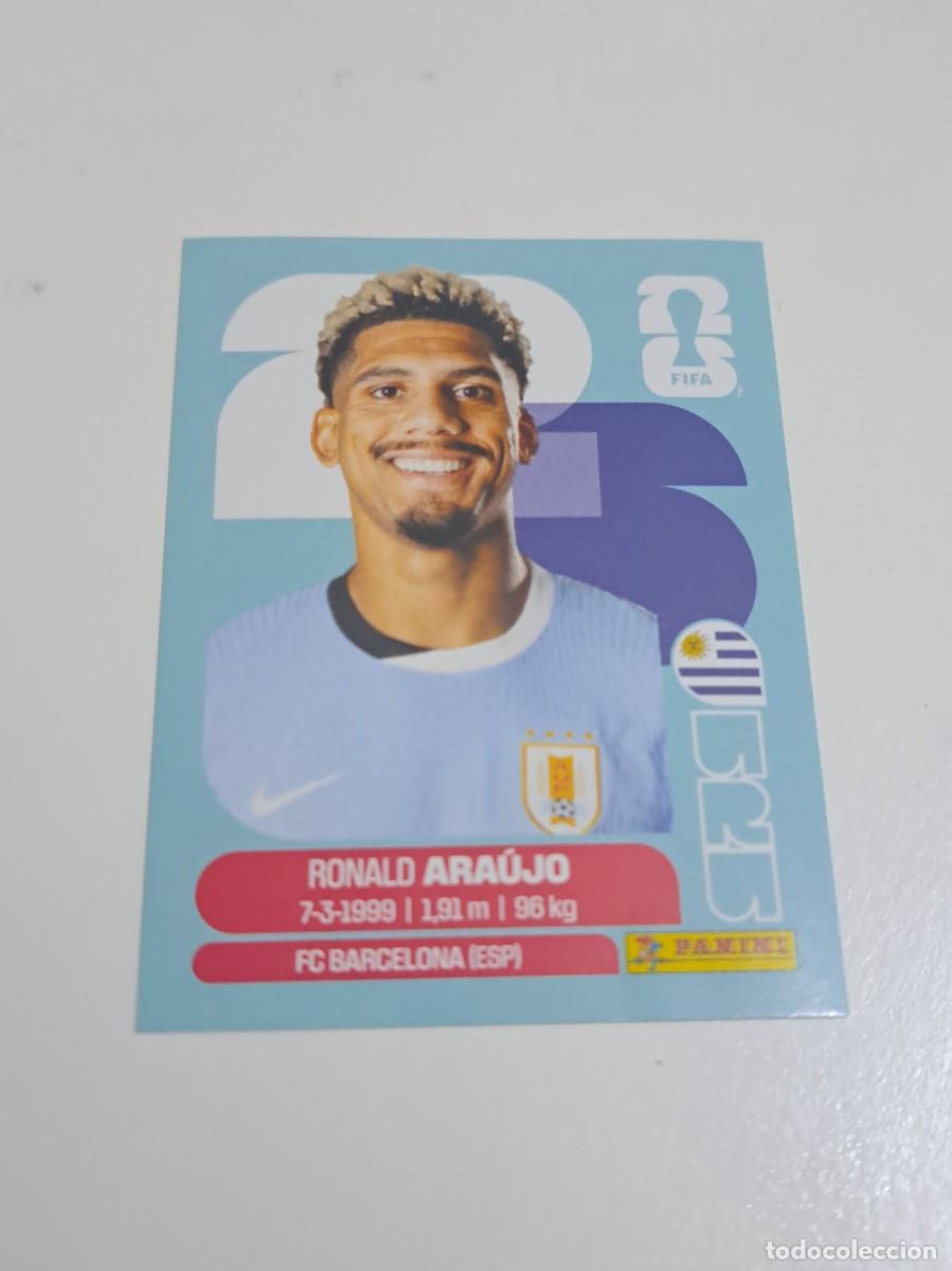 Cromos de f&uacute;tbol: CROMO MUNDIAL 2026 URU 4 ARAUJO URUGUAY WORLD CUP 2026 PANINI