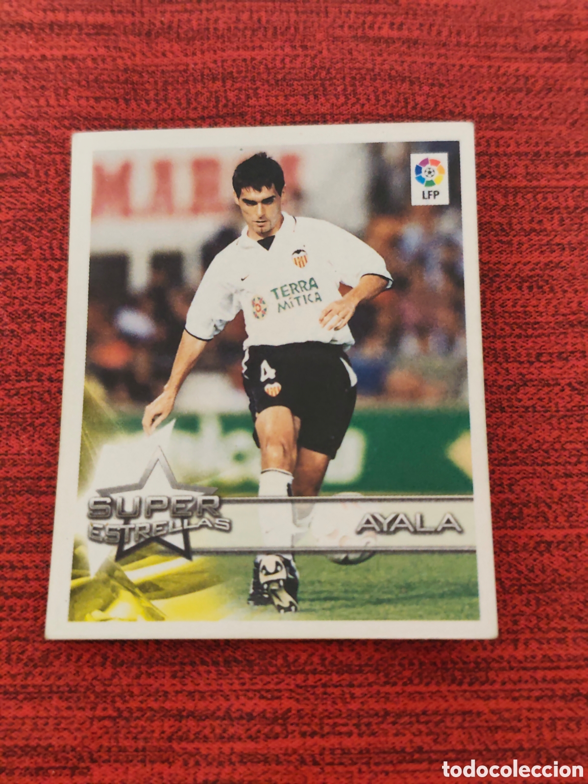 Football Stickers: 6 AYALA VALENCIA SUPERLIGA DE ESTRELLAS 2002 2003