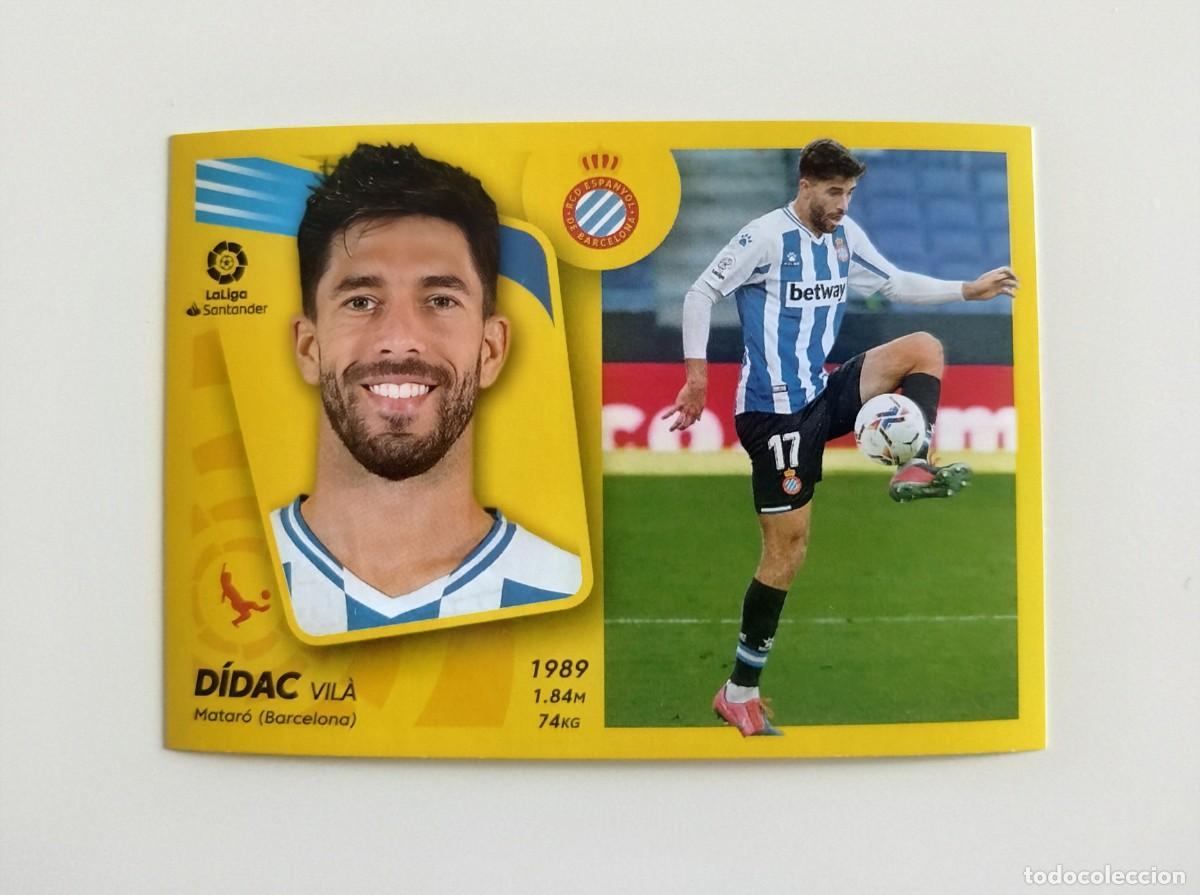 Football Stickers: D&iacute;dac 12B SIN PEGAR NUNCA PEGADO RCD Espanyol Espa&ntilde;ol Liga Ediciones Este 21 22 / 2021 2022