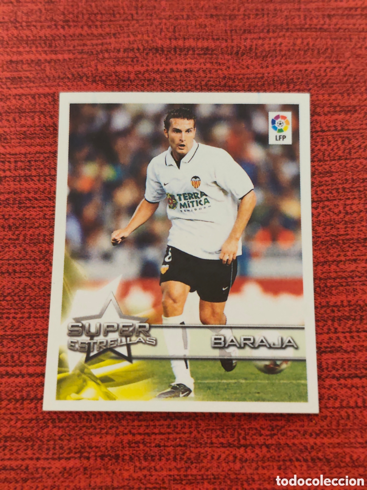 Football Stickers: 7 BARAJA VALENCIA SUPERLIGA DE ESTRELLAS 2002 2003