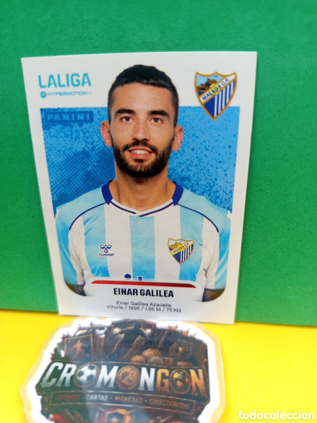 Cartes &agrave; collectionner de Football: ❇️ CROMO ⚽ STICKER EINAR GALILEA M&Aacute;LAGA 292 BIS LIGA HYPERMOTION 25 26 2025 2026 SIN PEGAR ❇️