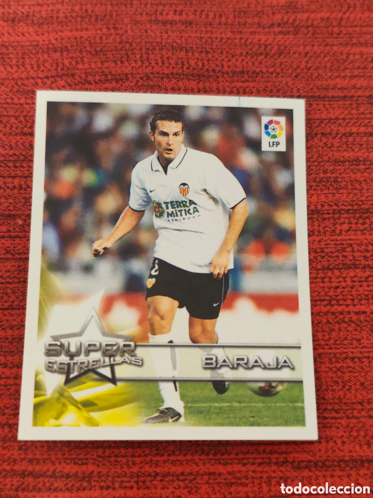Cartes &agrave; collectionner de Football: 7 BARAJA VALENCIA SUPERLIGA DE ESTRELLAS 2002 2003