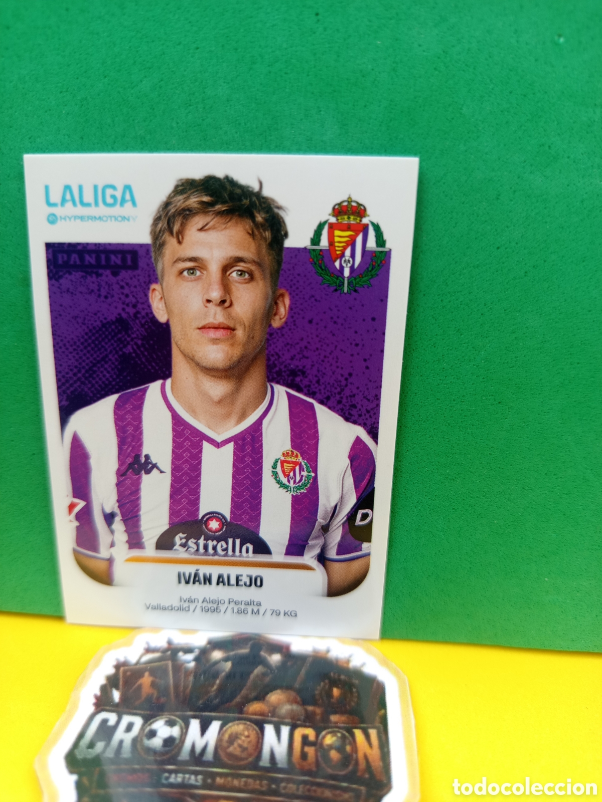 Cromos de f&uacute;tbol: ❇️ CROMO ⚽ STICKER IV&Aacute;N ALEJO VALLADOLID LIGA HYPERMOTION 25 26 2025 2026 SIN PEGAR ❇️