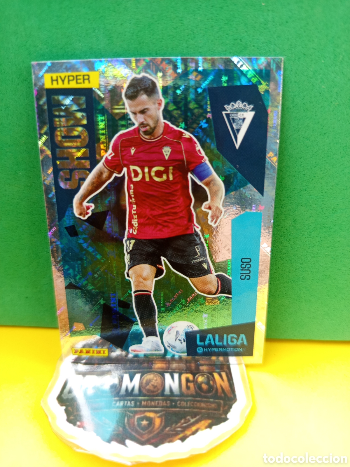 Cromos de f&uacute;tbol: ❇️ CROMO ⚽ STICKER SUSO C&Aacute;DIZ HIPER SHOW LIGA HYPERMOTION 25 26 2025 2026 SIN PEGAR ❇️
