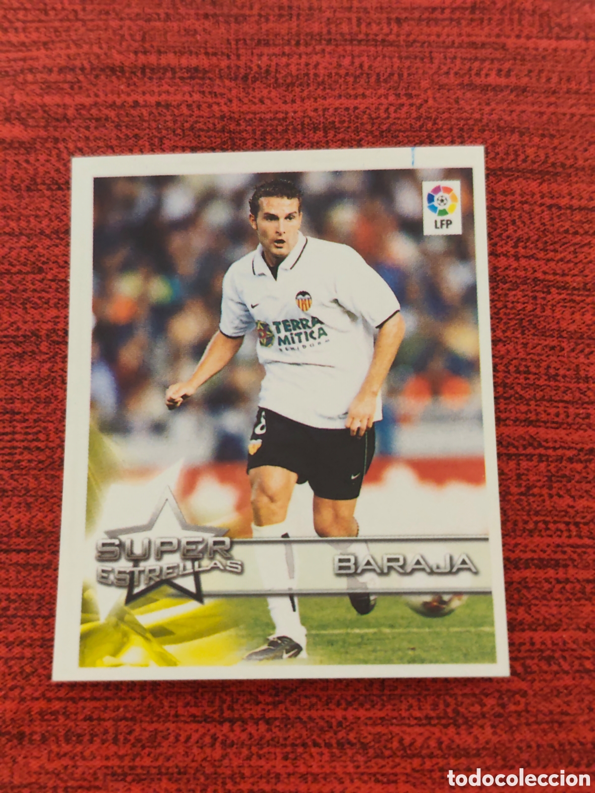 Cromos de f&uacute;tbol: 7 BARAJA VALENCIA SUPERLIGA DE ESTRELLAS 2002 2003