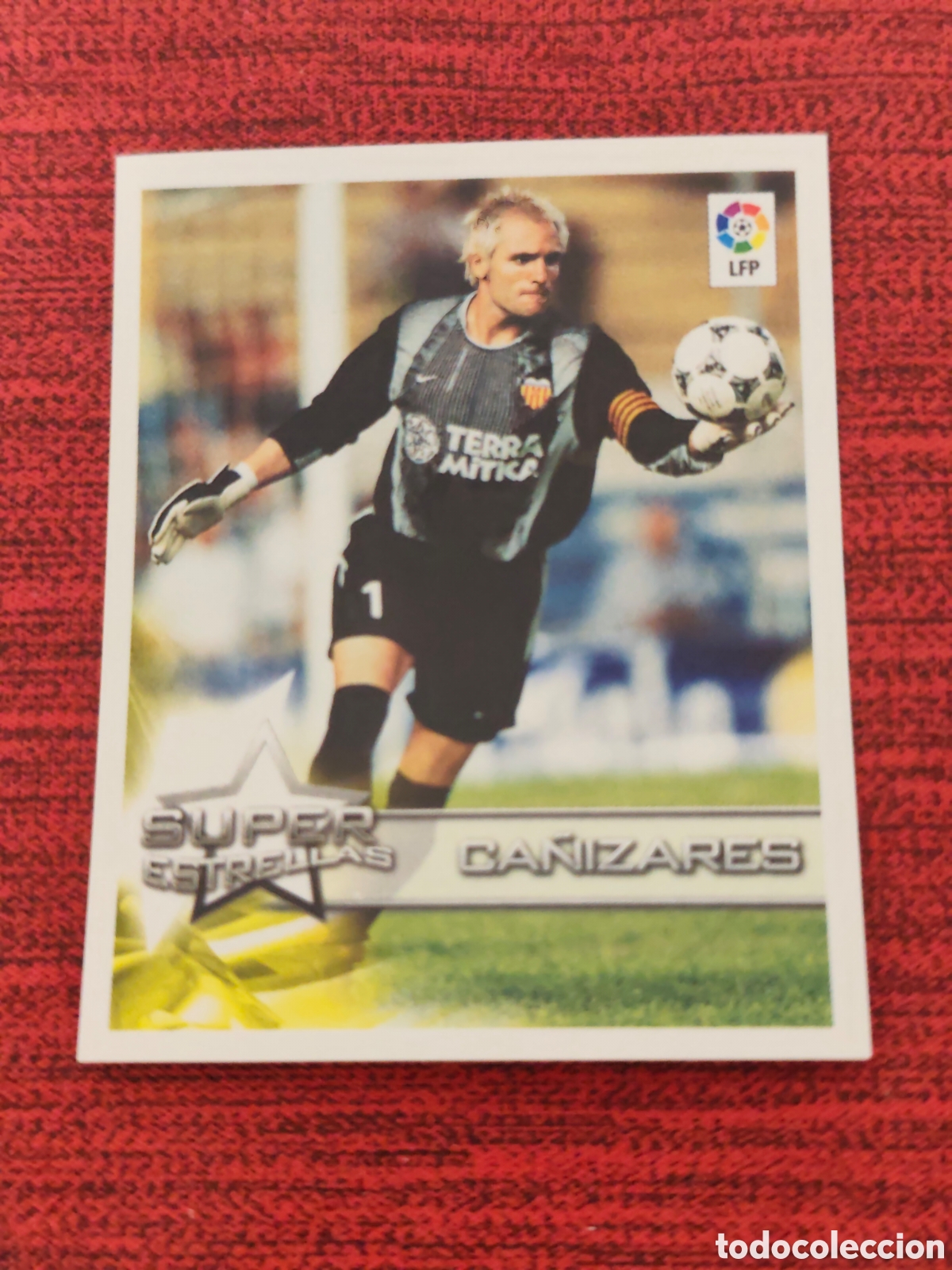 Cromos de f&uacute;tbol: 8 CA&Ntilde;IZARES VALENCIA SUPERLIGA DE ESTRELLAS 2002 2003