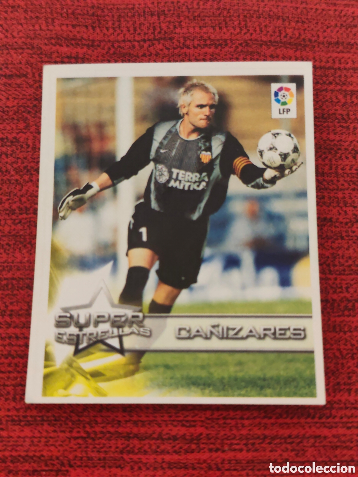 Cromos de f&uacute;tbol: 8 CA&Ntilde;IZARES VALENCIA SUPERLIGA DE ESTRELLAS 2002 2003