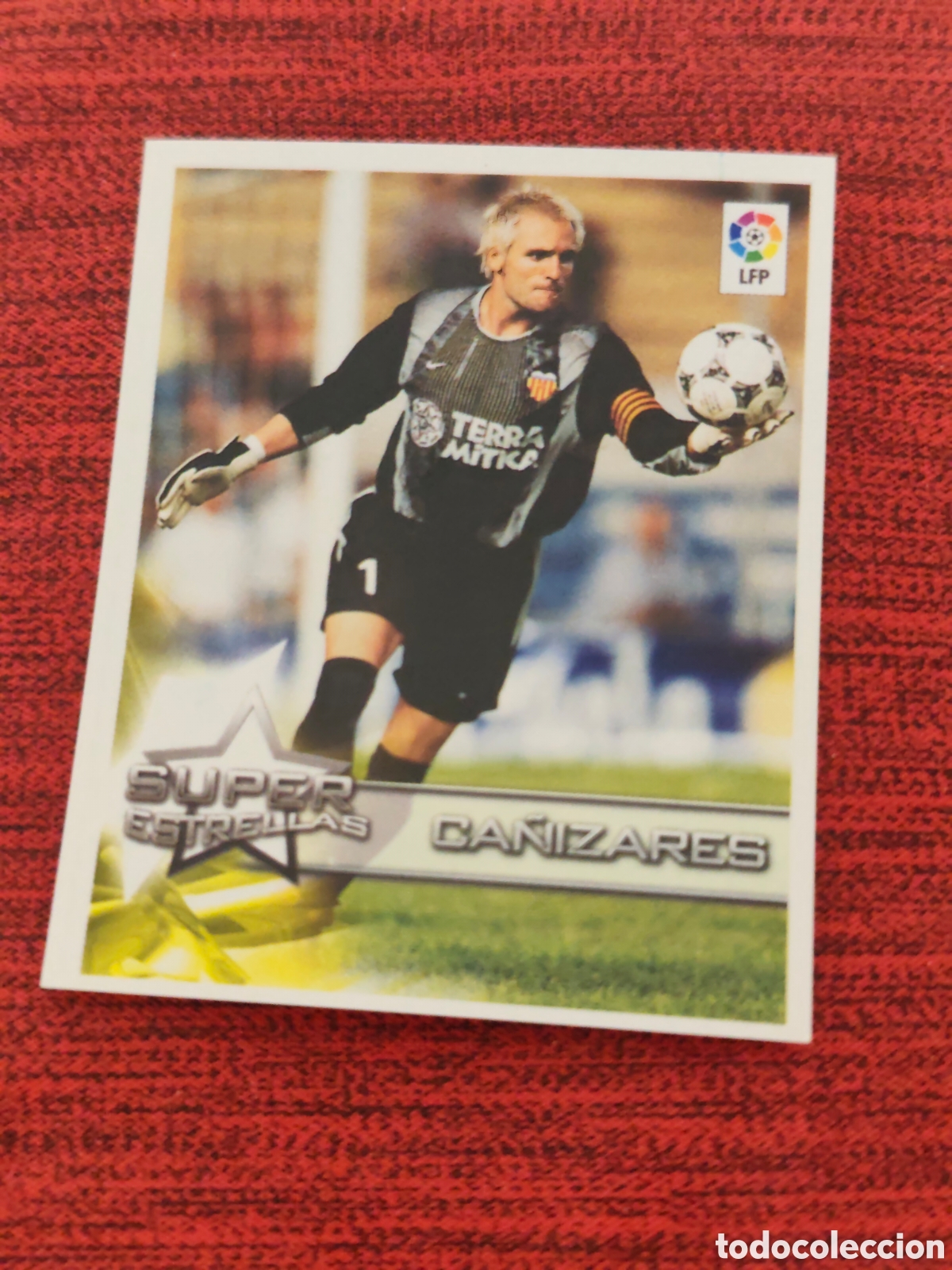 Cromos de f&uacute;tbol: 8 CA&Ntilde;IZARES VALENCIA SUPERLIGA DE ESTRELLAS 2002 2003