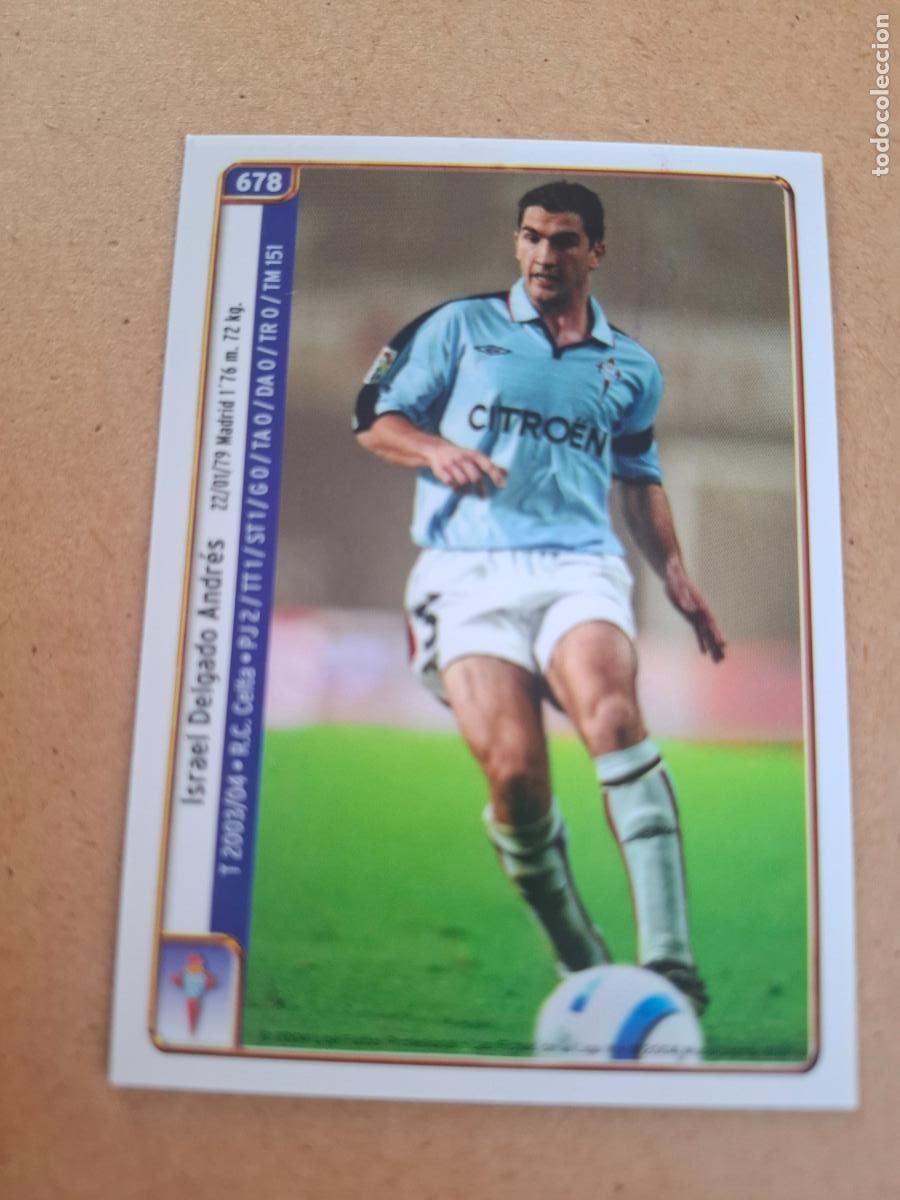 Cromos de f&uacute;tbol: MUNDICROMO 2004 2005 04 05 - 678 ISRAEL / YAGO - R.C. CELTA