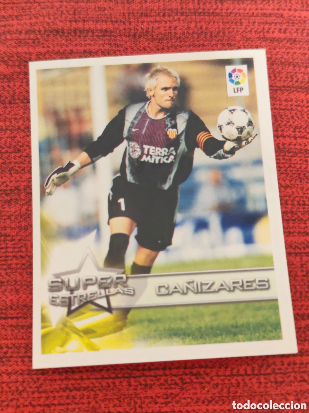 Cromos de f&uacute;tbol: 8 CA&Ntilde;IZARES VALENCIA SUPERLIGA DE ESTRELLAS 2002 2003