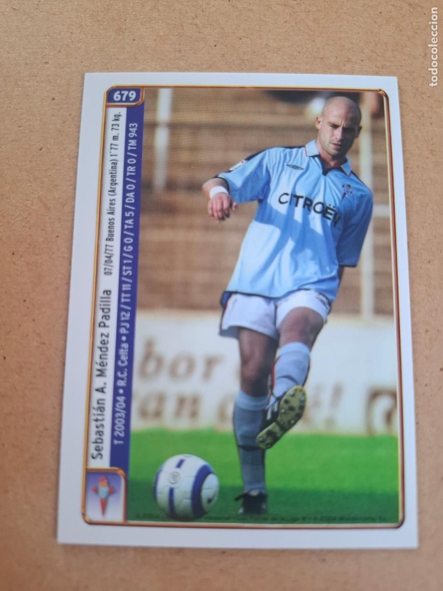 Cromos de f&uacute;tbol: MUNDICROMO 2004 2005 04 05 - 679 M&Eacute;NDEZ / CONTRERAS - R.C. CELTA