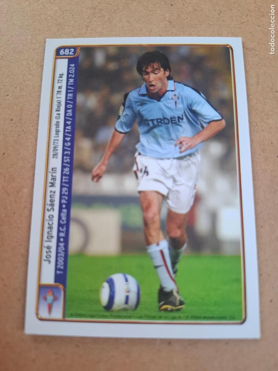 Cromos de f&uacute;tbol: MUNDICROMO 2004 2005 04 05 - 682 JOS&Eacute; IGNACIO / N. FRANCO - R.C. CELTA