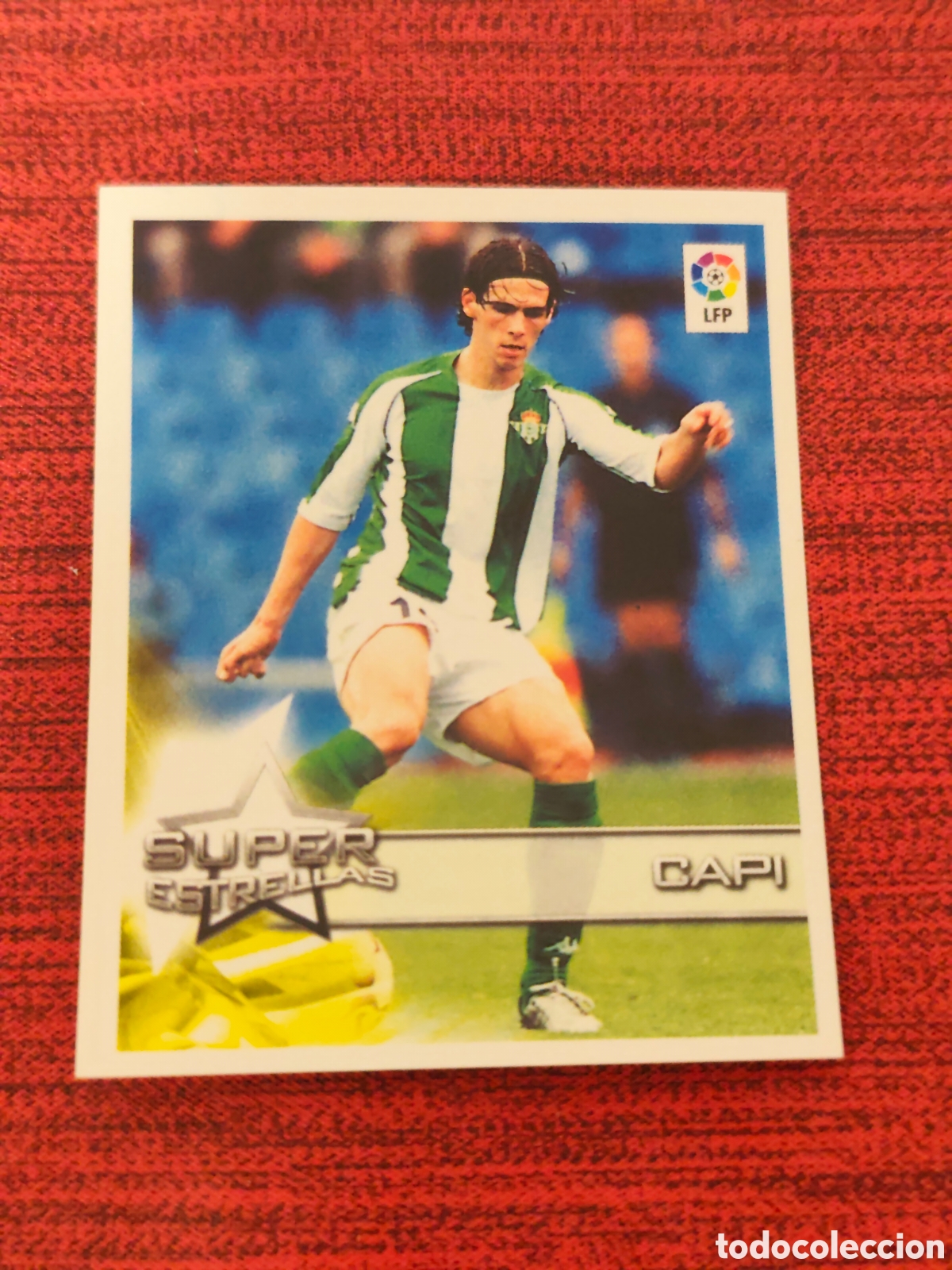 Figurine di Calcio: 9 CAPI REAL BETIS SUPERLIGA DE ESTRELLAS 2002 2003