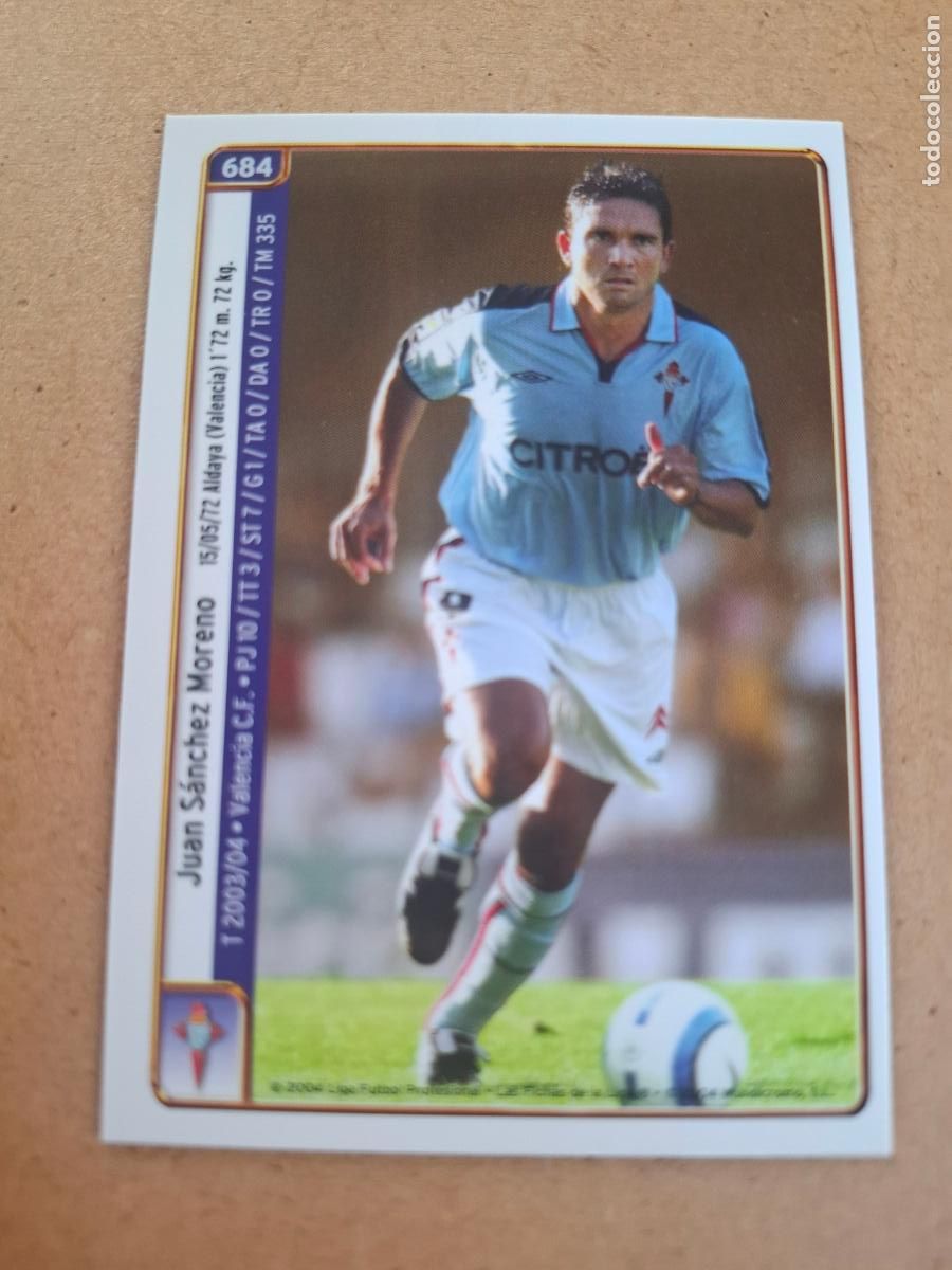 Figurine di Calcio: MUNDICROMO 2004 2005 04 05 - 684 S&Aacute;NCHEZ / VRYZAS - R.C. CELTA