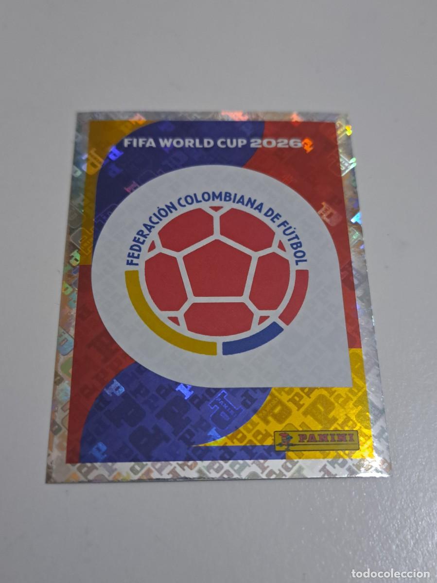 Cromos de f&uacute;tbol: CROMO MUNDIAL 2026 COL 1 ESCUDO COLOMBIA WORLD CUP 2026 PANINI