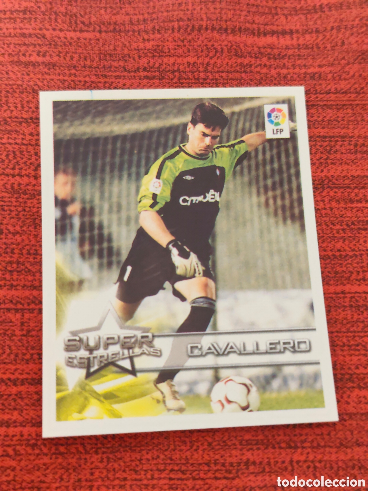 Cromos de f&uacute;tbol: 11 CAVALLERO CELTA VIGO SUPERLIGA DE ESTRELLAS 2002 2003
