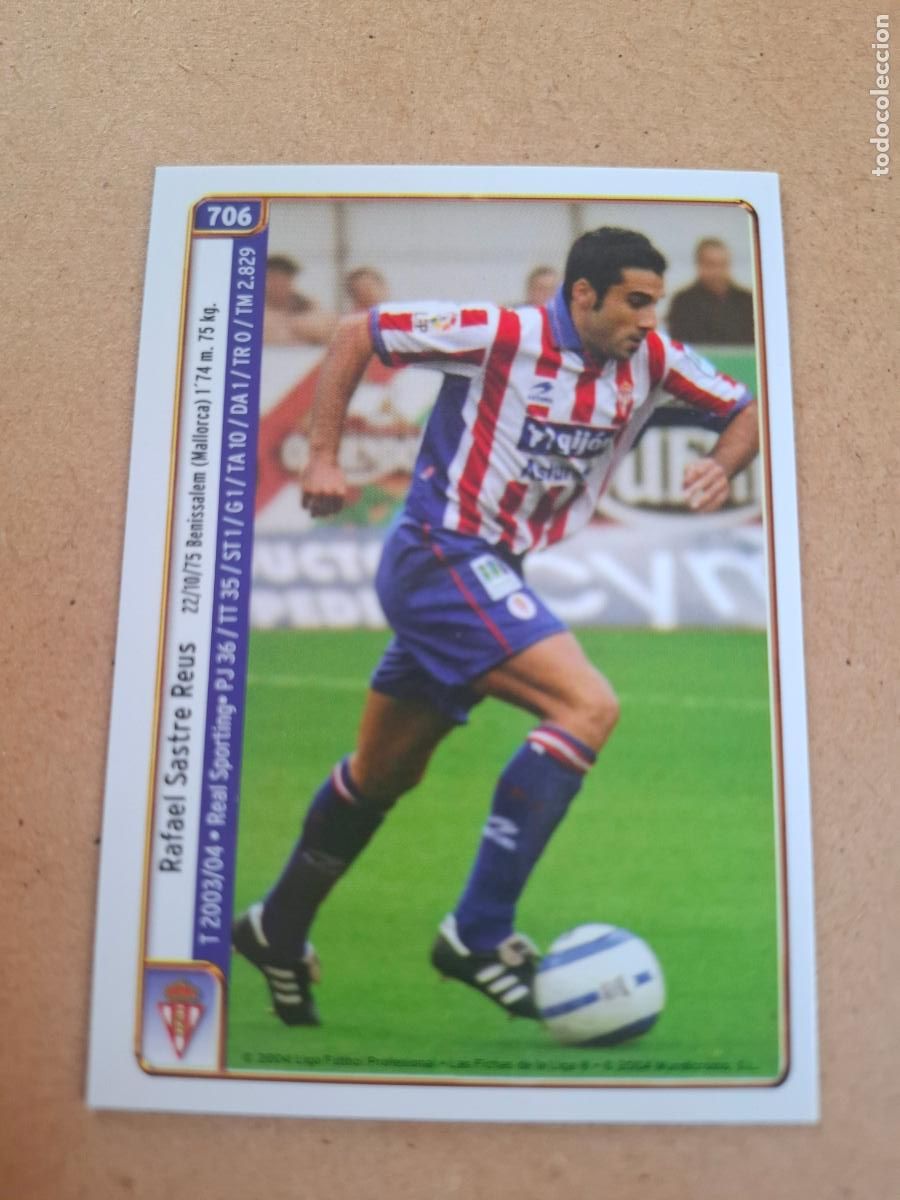 Cromos de f&uacute;tbol: MUNDICROMO 2004 2005 04 05 - 706 SASTRE / NERU - REAL SPORTING