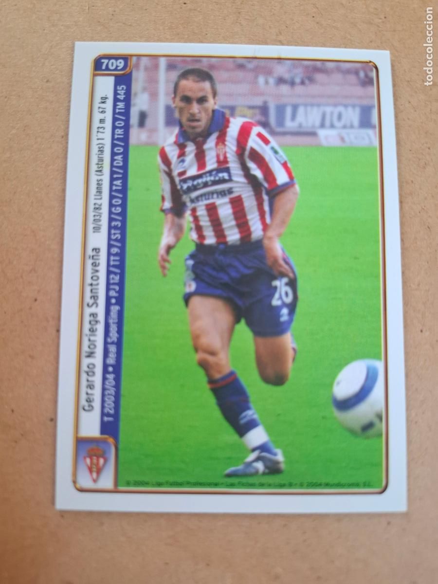 Cromos de f&uacute;tbol: MUNDICROMO 2004 2005 04 05 - 709 GERARDO / PABLO LAGO - REAL SPORTING